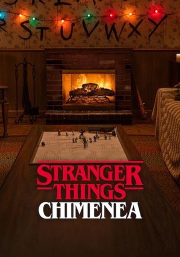 Stranger Things: Fireplace poster